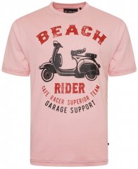 Kam Jeans 5701 Beach Rider Tee Pink
