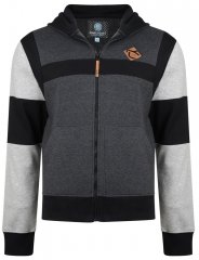 Kam Jeans 702 Cut and Sew Hoodie Charcoal