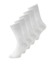 Jack & Jones Basic Tennissukat Valkoinen 5 paria