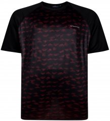 Espionage LW157 Performance T-shirt Black/Red