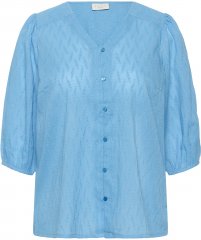 Kaffe Curve Gabby Blouse Azure Blue
