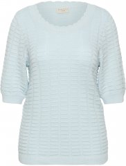 Kaffe Curve Lotia Pullover Nantucket Breeze Blue