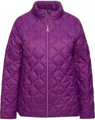 Ulla Popken HYPRAR Lightweight Quilted Water-Repellent Jacket Purple