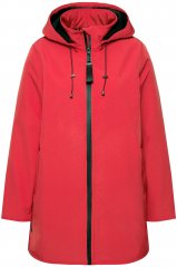Ulla Popken HYPRAR Softshell Fleece-Lined Jacket Salsa Red