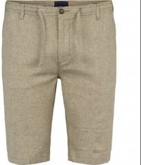 North Latitude 41106 Linen Shorts Beige