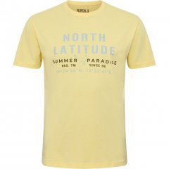 North Latitude T-Shirt Printed Short Sleeve Yellow