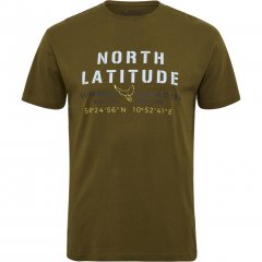 North Latitude T-Shirt Printed Short Sleeve Green