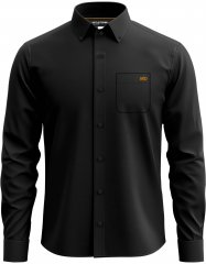Motley Denim Lisbon Long Sleeve Shirt Black