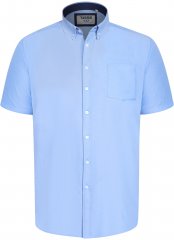 D555 James Lyhythihainen Oxford-Paita TALL Taivaansininen
