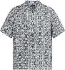 North Latitude 61313 Viskoosipaita Kuubalaisella Kauluksella Harmaa