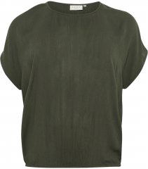 Kaffe Curve Ami Stanley Lyhythihainen Pusero Tummanvihreä