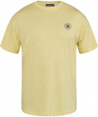 North Latitude 61316 Painettu T-Paita Vaaleankeltainen