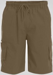 D555 Nick Cargoshortsit Joustavalla Vyötäröllä Beige