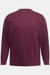 JP1880 Long Sleeve OEKO-TEX T-shirt Dark Red