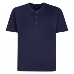 Espionage T447 Grandad Tee Musta