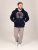 D555 Hector Adventurer Printed Zip Through Hoody Tummansininen - Hupparit ja collegepaidat - Miesten hupparit ja collegepaidat isot koot
