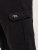 D555 Dexter 1 Cargo Jogger With Bear Embroidery TALL Musta - TALL collegehousut - TALL-collegehousut pitkille