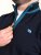 D555 Conway 2 1/4 Zip Neck Fleece Sweatshirt With Bear Logo Tummansininen - Hupparit ja collegepaidat - Miesten hupparit ja collegepaidat isot koot