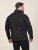 D555 Chandler Reno 1/4 Zip Neck Sweatshirt With Bear Logo Musta - Hupparit ja collegepaidat - Miesten hupparit ja collegepaidat isot koot