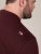 D555 Baldwin Grumpy Old Man Club Print Crew Neck T-shirt Burgundy/ Black Twist - T-paidat - Isot T-paidat 2XL – 14XL