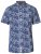 D555 Sheldon Hawaii Shirt Navy - Kauluspaidat - Miesten isot kauluspaidat 2XL – 8XL