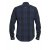 D555 Davenport Long Sleeve Shirt Navy - Kauluspaidat - Miesten isot kauluspaidat 2XL – 8XL