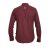 D555 Dawson Textured Shirt Dark Red - Kauluspaidat - Miesten isot kauluspaidat 2XL – 8XL