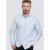 D555 Addington Printed Oxford Shirt Blue - Kauluspaidat - Miesten isot kauluspaidat 2XL – 8XL