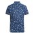 D555 Davian Hawaii Shirt Navy - Kauluspaidat - Miesten isot kauluspaidat 2XL – 8XL