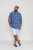 D555 BURLEY Palm Tree Print Shirt - Kauluspaidat - Miesten isot kauluspaidat 2XL – 8XL