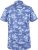 D555 WHITSBURY Hawaiian Print Shirt - Kauluspaidat - Miesten isot kauluspaidat 2XL – 8XL