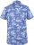 D555 WHITSBURY Hawaiian Print Shirt - Kauluspaidat - Miesten isot kauluspaidat 2XL – 8XL