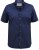 D555 Telford S/S Micro Ao Print Shirt Navy - Kauluspaidat - Miesten isot kauluspaidat 2XL – 8XL