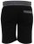 D555 Sutton Elasticated Waist Shorts With Embroidery Black - Collegehousut ja collegeshortsit - Miesten Isot collegehousut ja collegeshortsit