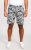 D555 Carlton Elasticated Waist Jersey Camo Shorts - Collegehousut ja collegeshortsit - Miesten Isot collegehousut ja collegeshortsit