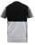 D555 Felix Couture Crew Neck Cut And Sew T-Shirt Black/Charcoal - T-paidat - Isot T-paidat 2XL – 14XL