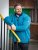 D555 Conway 1 1/4 Zip Neck Fleece Sweatshirt With Bear Logo Teal - Hupparit ja collegepaidat - Miesten hupparit ja collegepaidat isot koot