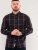 D555 Gladstone Check Button Down Collar Shirt - Kauluspaidat - Miesten isot kauluspaidat 2XL – 8XL