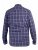 D555 Townsville Check Button Down Collar Shirt Navy - Kauluspaidat - Miesten isot kauluspaidat 2XL – 8XL