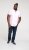 D555 James Short Sleeve Oxford Shirt Pink - Kauluspaidat - Miesten isot kauluspaidat 2XL – 8XL