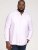 D555 Richard Long Sleeve Oxford Shirt Pink - Kauluspaidat - Miesten isot kauluspaidat 2XL – 8XL
