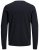 Jack & Jones Crew neck Knitted Sweater Navy - Hupparit ja collegepaidat - Miesten hupparit ja collegepaidat isot koot
