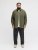 Jack & Jones Tristan Overshirt khaki - Kauluspaidat - Miesten isot kauluspaidat 2XL – 8XL