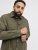 Jack & Jones Tristan Overshirt khaki - Kauluspaidat - Miesten isot kauluspaidat 2XL – 8XL