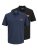 Jack & Jones Rush pikeepaita 2 kpl musta/tummansininen - Pikeepaidat - Miesten isot pikeepaidat