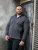 D555 Conrad Detachable Hood Bonded Fleece Zip Through Hoody Tummansininen - Hupparit ja collegepaidat - Miesten hupparit ja collegepaidat isot koot