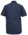 D555 BRODY S/S Micro AO Print Shirt Navy - Kauluspaidat - Miesten isot kauluspaidat 2XL – 8XL