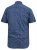 D555 KYLE S/S Micro AO Print Shirt Blue - Kauluspaidat - Miesten isot kauluspaidat 2XL – 8XL