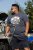 D555 COOK Trio Of Skulls Printed Crew Neck T-Shirt Slate Blue - T-paidat - Isot T-paidat 2XL – 14XL
