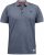 D555 GIBRALTAR Pique Polo Blue - Pikeepaidat - Miesten isot pikeepaidat